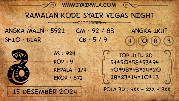 Prediksi Vegas Night