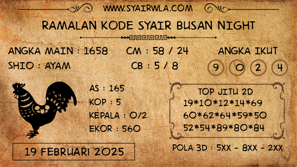 Prediksi Busan Night